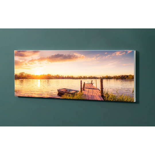 Notiz Motive Jetty Lake Magnetic Wall Mounted Cork Board