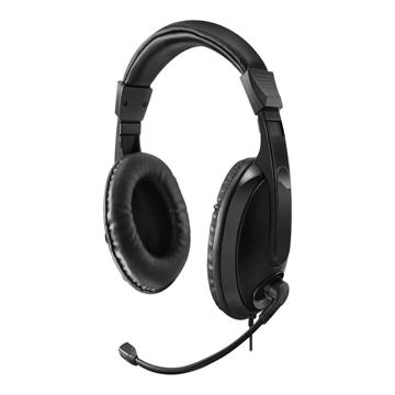 Adesso Xtream H5 Cabling Headset - Black