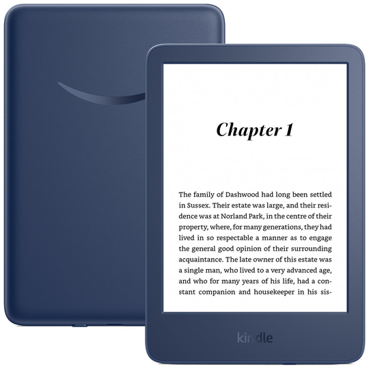 Amazon Kindle 2022 6 Inch 16GB Wi-Fi E-Reader - Blue