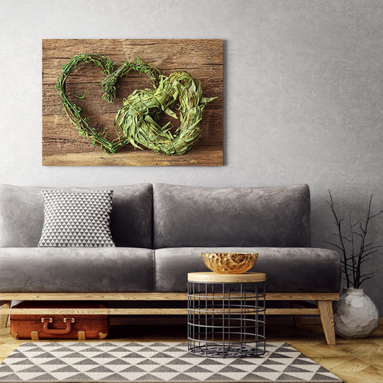 Canvas Print, Green Abstraction 16444