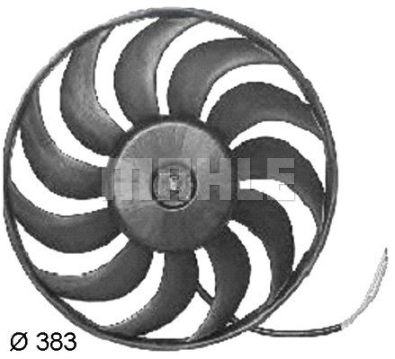 Air Conditioning fan 8EW351034-781 by BEHR Left