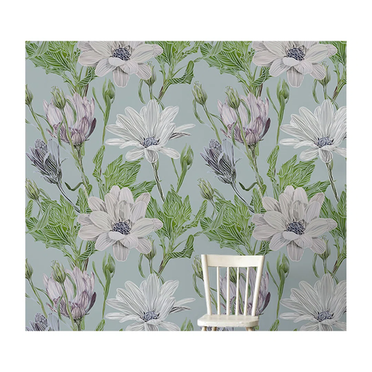 Rowlands Utensil Daisies Floral Wallpaper