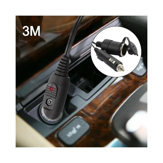 12V Car Cigarette Lighter Plug Cable Lead Charger Power Socket Adapter