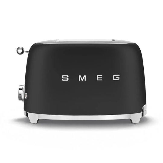 Smeg TSF01BLMUK 50s Retro Style 2 Slice Toaster - Matte Black