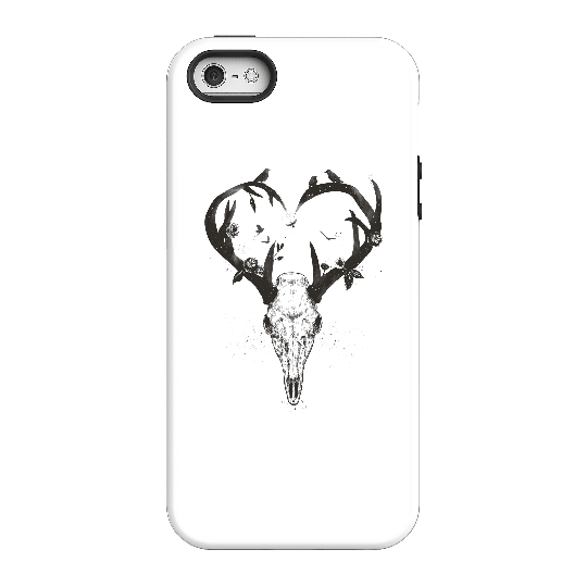 Balazs Solti Antlers Phone Case for iPhone and Android - iPhone 5/5s - Tough Case - Gloss