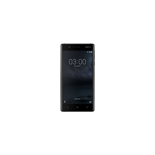 (Unlocked, Black) Nokia 3 Single Sim | 16GB | 2GB RAM