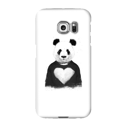 Balazs Solti Panda Love Phone Case for iPhone and Android - Samsung S6 Edge Plus - Snap Case - Matte