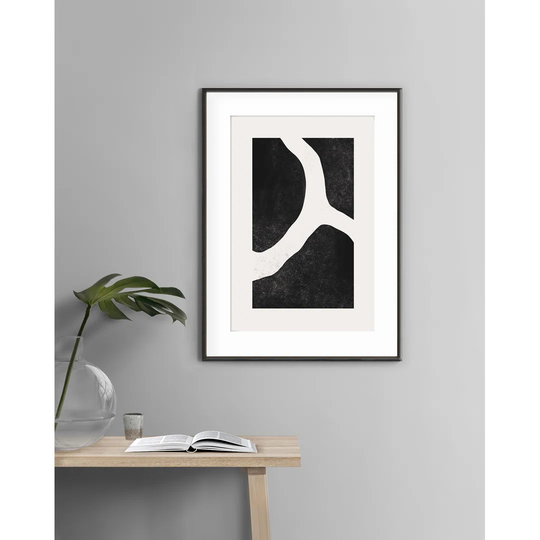 Art Abstrait N.2 - Picture Frame Graphic Art Print on Paper