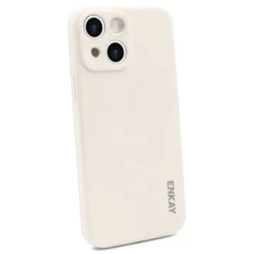 Enkay iPhone 14 Liquid Silicone Case - Beige