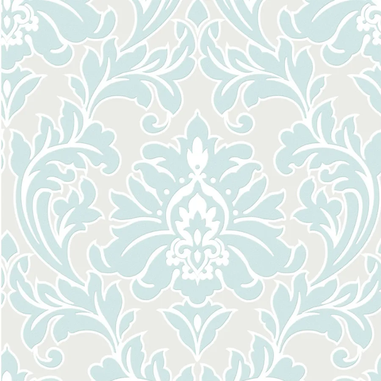 Graham & Brown Super Fresco Majestic Wallpaper - Duck Egg