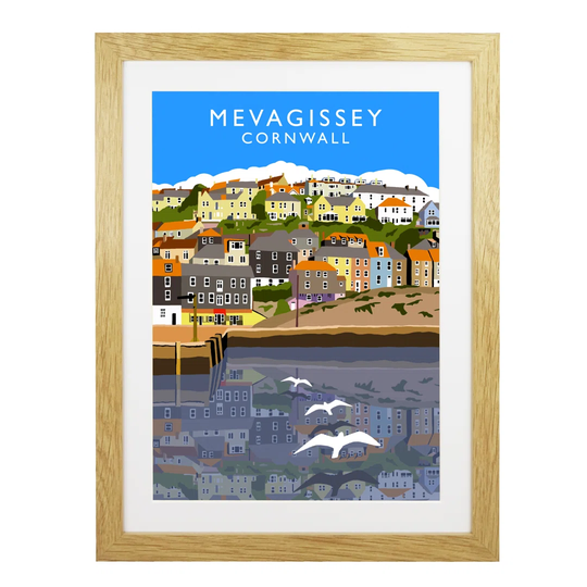 'Meveagissey' Graphic Art