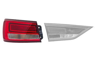 Combination Tail Light 0358921 Van Wezel 0358921
