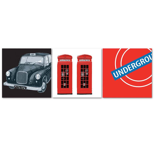 Canvas Print London City Symbol