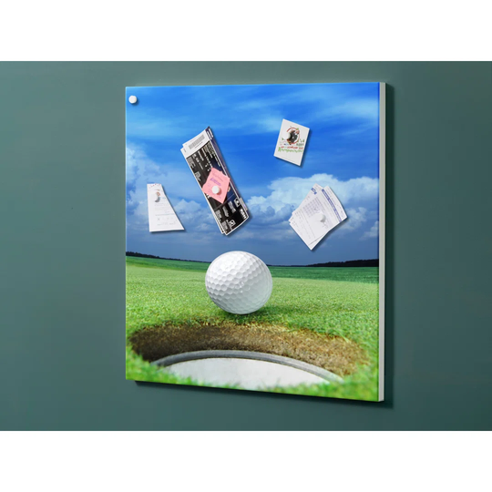 Notiz Motive Golf Magnetic Wall Mounted Cork Board