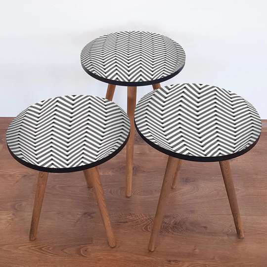 Antonucci 3 Piece Nest of Tables