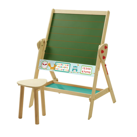 Fox and Owl Magnetic Blackboard