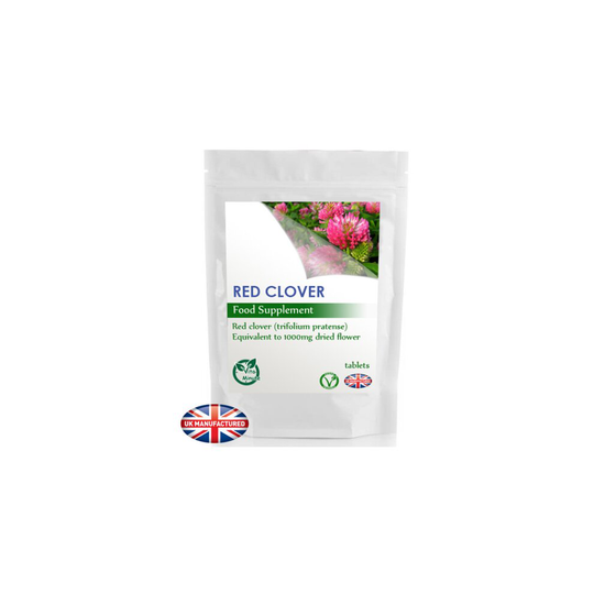 Red Clover High Strength 1000mg - 120 Tablets, Hot Flushes, Menopause