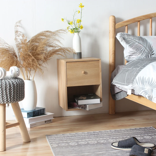 Lagana 1 Drawer Bedside Table