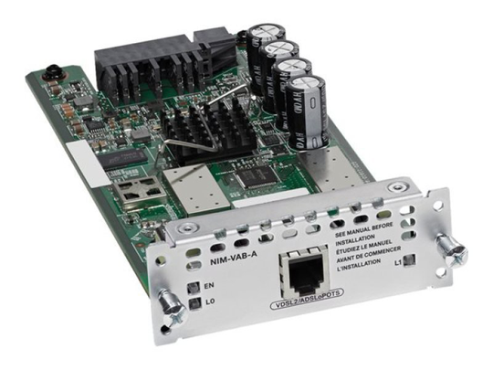 Cisco 1-port VDSL2/ADSL2+ over POTS with Annex A DSL modem