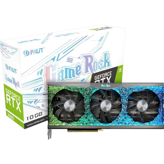 Palit GeForce RTX 3080 GAMEROCK 10GB V1 GDDR6X Ampere Graphics Card