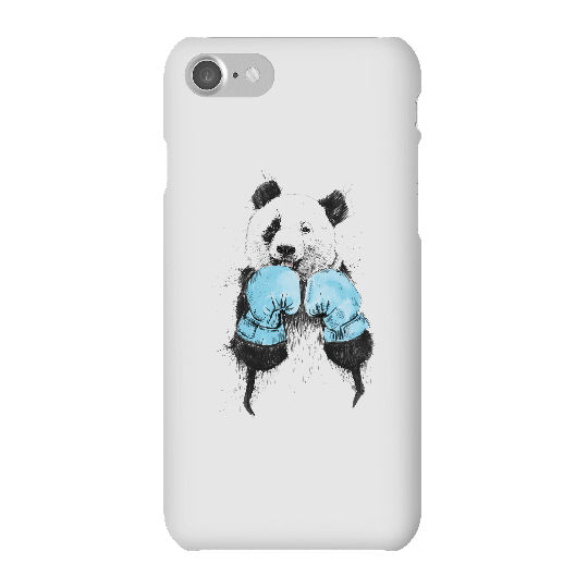 Balazs Solti Boxing Panda Phone Case for iPhone and Android - iPhone 7 - Snap Case - Matte