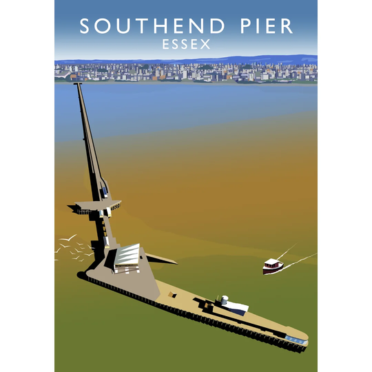 'Southend Pier' Graphic Art