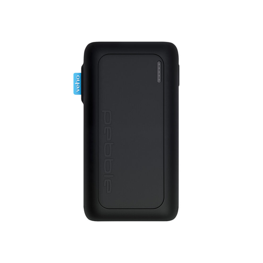 Veho Pebble Argonaut PZ-30 Rugged Power Bank Battery | Powerful 30,000mAh Battery Pack | Water Resistant | Universal USB-C charging 12v port PD