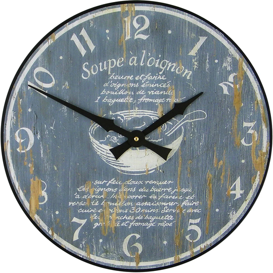 36cm Soupe A L'oignin Wall Clock