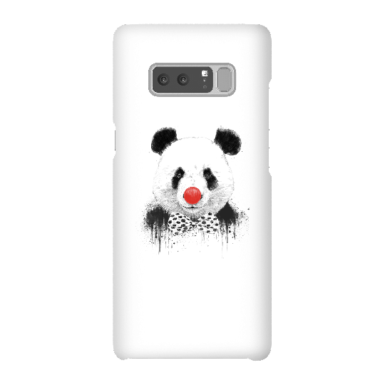 Balazs Solti Red Nosed Panda Phone Case for iPhone and Android - Samsung Note 8 - Snap Case - Matte