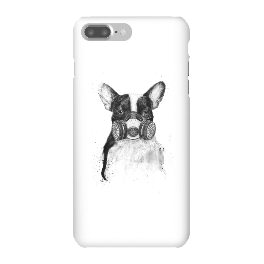 Balazs Solti Masked Bulldog Phone Case for iPhone and Android - iPhone 7 Plus - Snap Case - Gloss