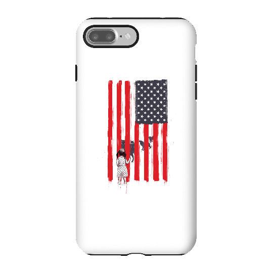 Balazs Solti USA Cage Phone Case for iPhone and Android - iPhone 7 Plus - Tough Case - Matte