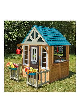 Kidkraft Lakeside Bungalow Playhouse , One Colour