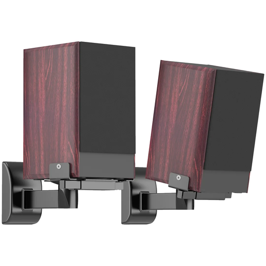 Side Clamping Bookshelf 29cm x 28cm Fixed Height Speaker Stand