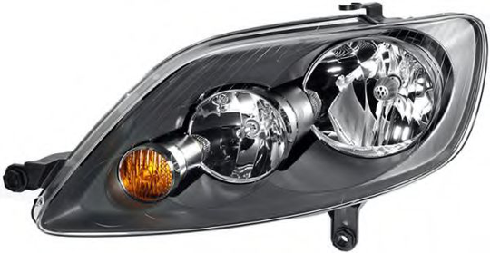 Headlight Halogen 1LE247013-071 by Hella Left