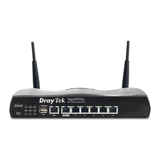 Draytek Vigor 2927ac WiFi Router