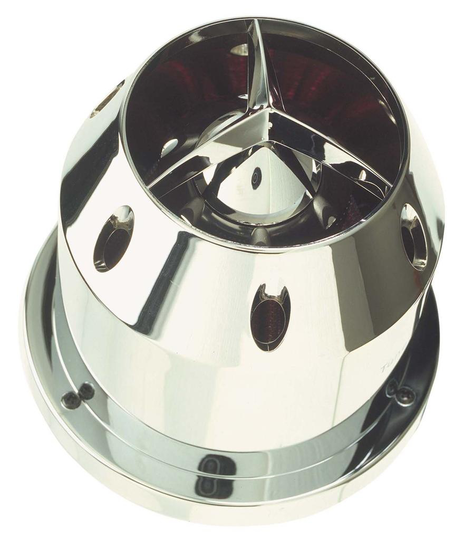 Universal Air filter 'Tornado' Chrome 89mm DK A042