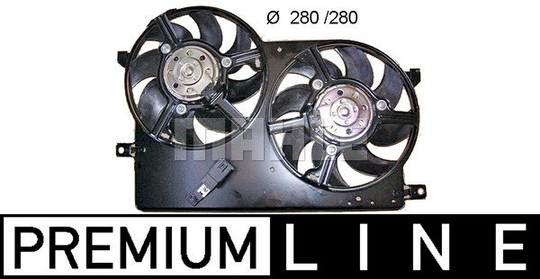 Air Conditioning fan 8EW351040-731 by BEHR