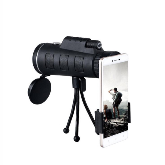 High Definition Monocular Telescope, 40x60 High Power Monocular with Smartphone Holder & Tripod