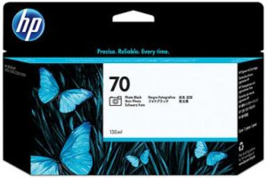 HP 70 Photo Black Original Ink Cartridge - Standard Yield 130ml - C9449A