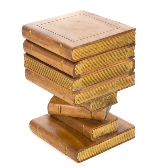 Bookstack Side Table