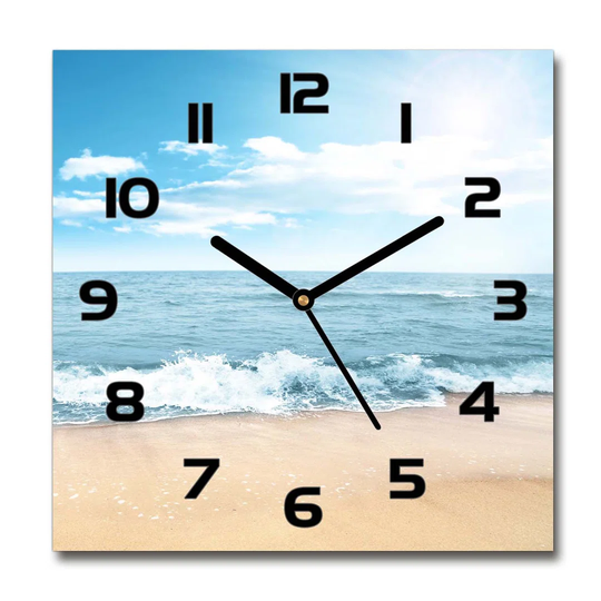 Jonene Beach Silent Wall Clock