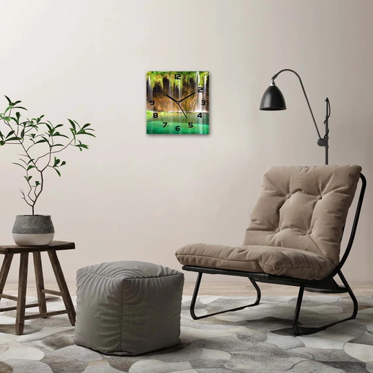 Johntrell Plitvice Lakes Silent Wall Clock