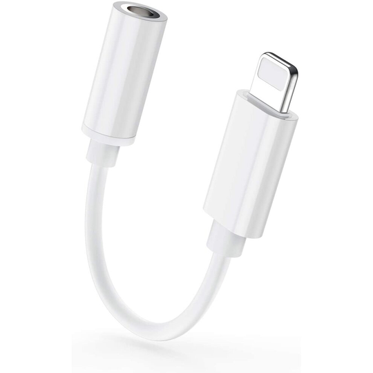 Headphone Adapter for iPhone 11 to 3.5mm Headphone Jack Earphone Converter for iPhone Xs Max/XS/8/7 Plus for iphone Dongle Headphone Audio Jack Adapte