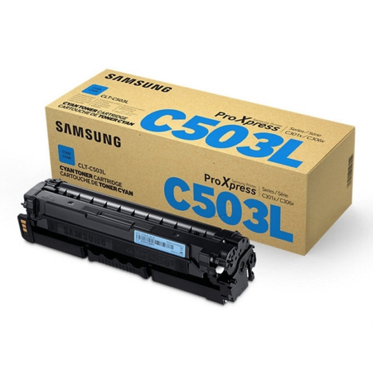HP CLT-C503L High Yield Cyan Toner Cartridge