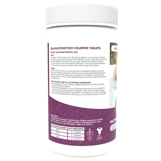 Cleverspa Multifunction Chlorine Tablets 1KG