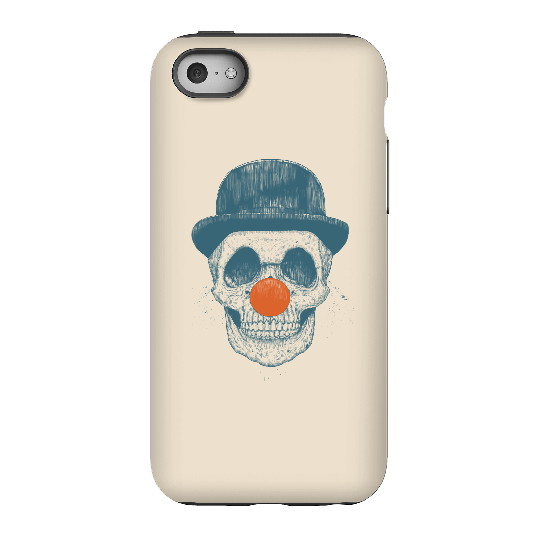 Balazs Solti Red Nosed Skull Phone Case for iPhone and Android - iPhone 5C - Tough Case - Matte