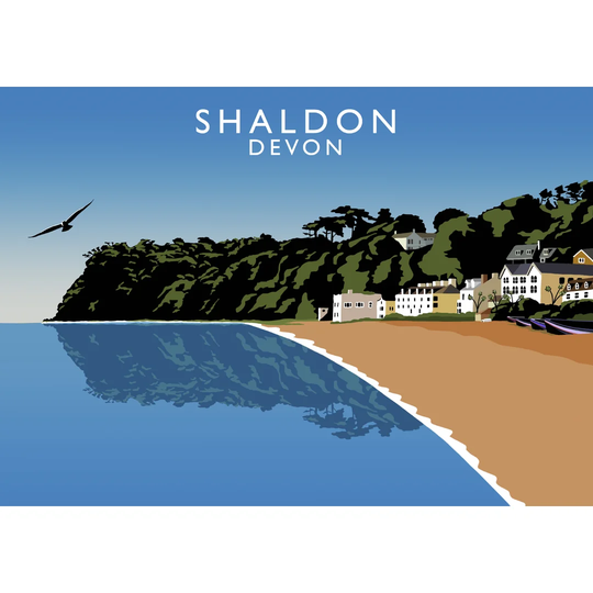 Shaldon by Richard O'Neil - Graphic Art Print on Paper