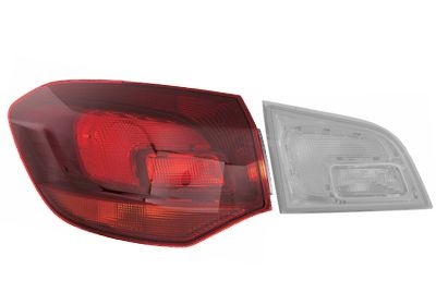 Combination Tail Light 3751935 Van Wezel 3751935