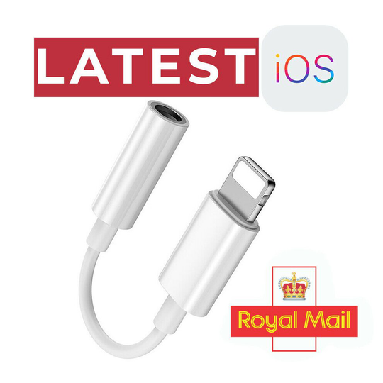 3.5mm Lightning To Earphone Jack Audio AUX Adapter Cable For iPhone 7 8 X XS XR