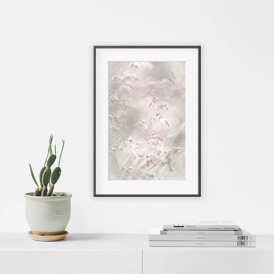Heuchera Flower - Picture Frame Photograph Print on Paper